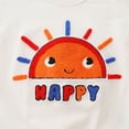 thumbnail image 4 of lnmuld Boys Girls Sweatshirts Cartoon Print Pullover Crew Sweatshirt Casual Long Sleeve Athletic Wear for Youth Kids Fashion Hoodie Size:7-8 Years, 4 of 5