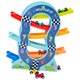 thumbnail image 4 of Juguetes de rampa de coche Slide Track Car Toy Mini Cars Vehículo Playset Racing Cars Playsets con autos para 3 4 5 Bebé Niño Forma de O Salvador Juguetes de rampa de coche, 4 of 10
