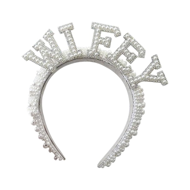 Diadema de novia Tocado Tocado Diadema Accesorios de vestuario Accesorios para el cabello ESPOSA