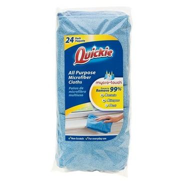 14 in. x 14 in. Microfiber Cloth Towels (24-Pack)