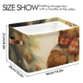 thumbnail image 4 of Bear Christmas Trees Gifts Storage Bins Baskets With Handles Storage Box Clothes Organizer Organization Toys, 4 of 7