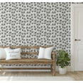 thumbnail image 5 of S4Sassy Peel & Stick Vinyl Wallpaper, Chic Ginkgo Leaf Wallpaper Contact Paper Waterproof- Gray,25"x240", Textured Removable Wall Covering for Home Decor in Bedrooms & Living, Renter Space, Cabinet, 5 of 9
