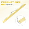 thumbnail image 2 of Uxcell H62 Brass Flat Bar Stock, 2 Pcs 0.08"x0.59"x14" Square Solid Brass Bar Stock Metal Sheet for Knife Making DIY Handicrafts Architectural Industry Thermal Conductivity, 2 of 6
