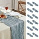 thumbnail image 1 of Tapete de mesa AGIRL Boho Dusty Blue 89 x 305 cm, paquete de 12, 1 of 7