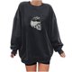 thumbnail image 1 of Sudadera con capucha de Halloween de manga larga informal suelta con estampado de cuello redondo para mujer Pompotops gfhjh2504, 1 of 1