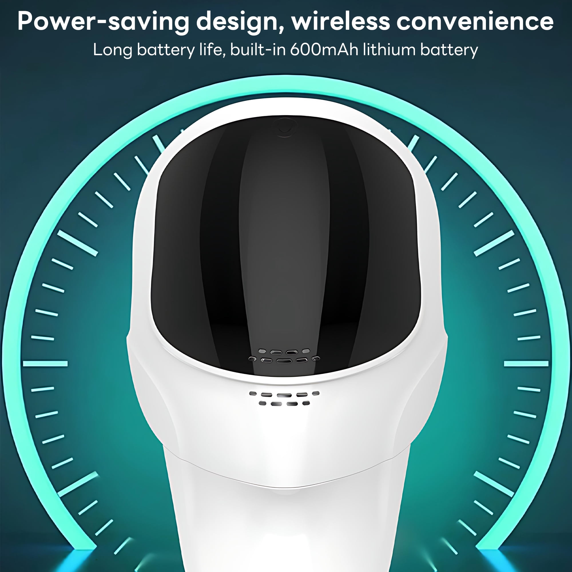 INSMART 7-Color LED Face & Neck Mask, Cordless Rechargeable Light Therapy Skincare Device for Daily Beauty Care