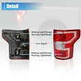 thumbnail image 3 of Unique Bargains Right Car Tail Light Assembly Rear Lamp Replacement for Ford F150 2018-2020, 3 of 6