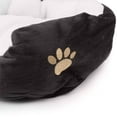 thumbnail image 2 of XIBUFE Cat Bed,Plush Lamb Fleece Dog Bed,Warm & Cute Small Dog Bed,Grey, 2 of 8