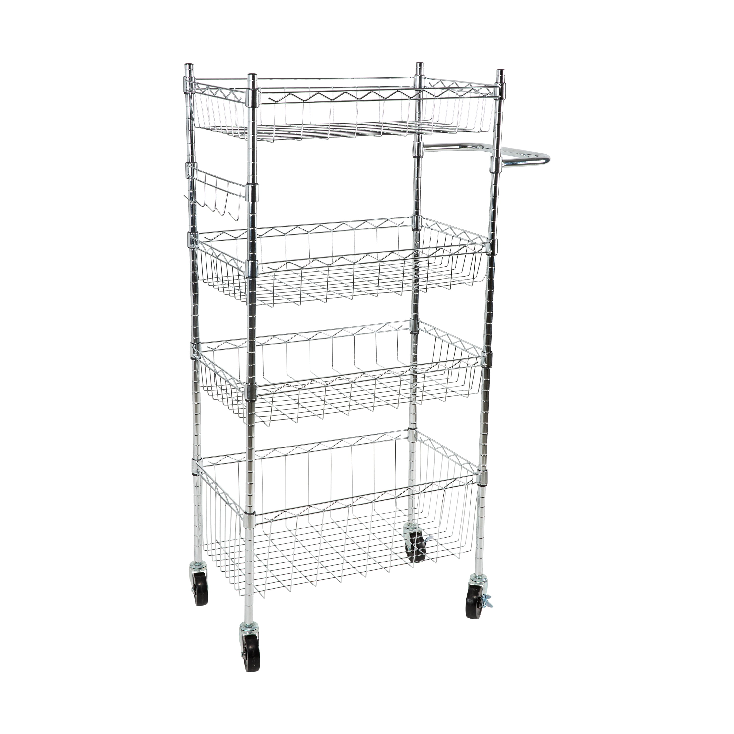 Organize It All 47.24-in Shelf Utility Cart in the Utility Carts ...