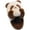 Brown, variant on Fuzzy Cartoon Panda Plush Animal House Slippers for Boys Girls Kids Warm Fleece Lined Platform Home Shoes Brown Size 3 Big Kids