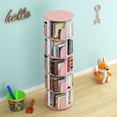 thumbnail image 3 of 5 Tier 360° Rotating Stackable Shelves Bookshelf Organizer, 3 of 5