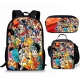 thumbnail image 4 of 3 Pcs/set 18 Inch My Hero Academia Children School bags For Boys Girls Kids Cartoon Schoolbag +Lunch bag+Pen Bag, 4 of 4