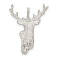 thumbnail image 3 of Sterling Silver Deer Head Charm Pendant Jewelry, 3 of 4