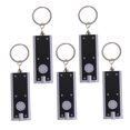 thumbnail image 4 of HAMPPLIES 10 Pcs Mini Porte-Clés Torche pour Randonneurs Activités de Plein Air Signal Acrylique Noir, 4 of 6