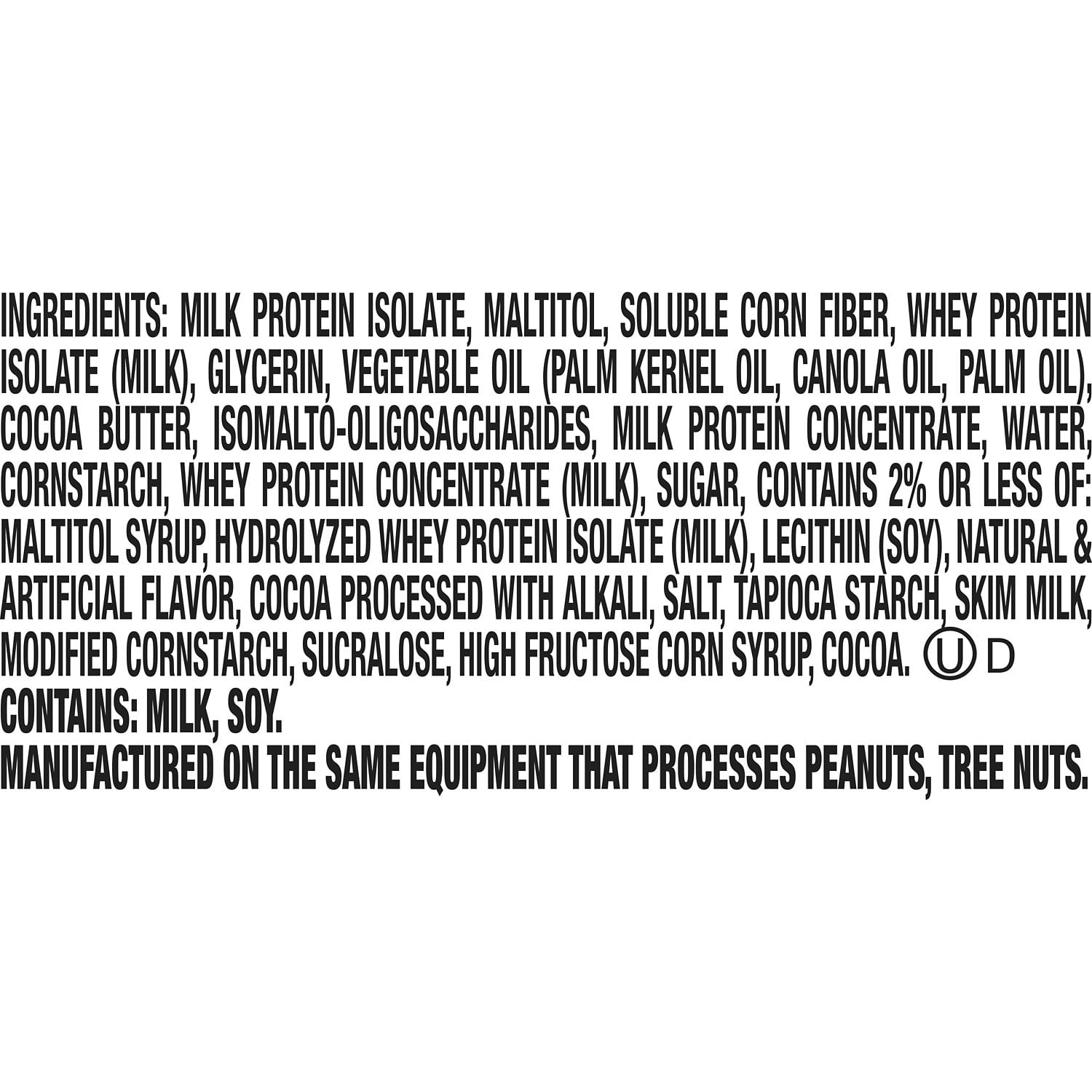 ONE Brands x Hershey Cookies n Creme Protein Bar, 18g Protein, 4 pack