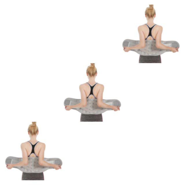 Guardurnaity El soporte lumbar fácil de usar proporciona alivio y soporte para la espalda Cinturón de soporte para la espalda Regalos pensativos Type1 NO1