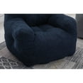 thumbnail image 4 of Bean Bag Chair with Armrest, Yardmaster Giant Bean Bag Chair with Teddy Soft Stuffed and Memory Foam, Bean Bag Apartment, Dorm, Living Room, Bedroom, 4 of 9