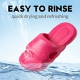 thumbnail image 3 of Evlmd Unisex Slides Sandals Soft Thick Sole Non-Slip Quick Drying Shower Sandals, 3 of 6