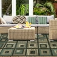 thumbnail image 5 of Superior Colburn Geometric Indoor/ Outdoor Area Rug, 4' x 6', Blue, 5 of 6