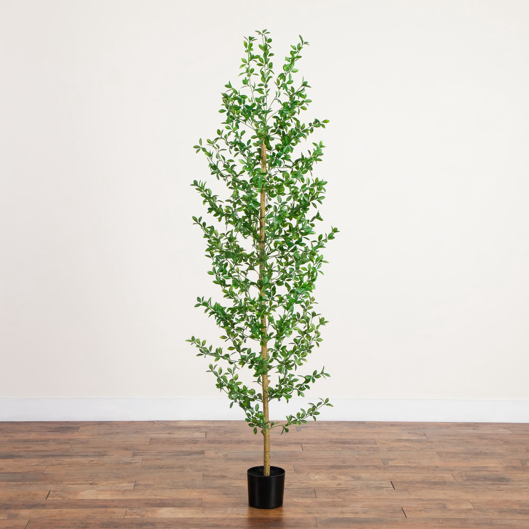 Nearly Natural 6ft. Artificial Shady Lady Black Olive Tree