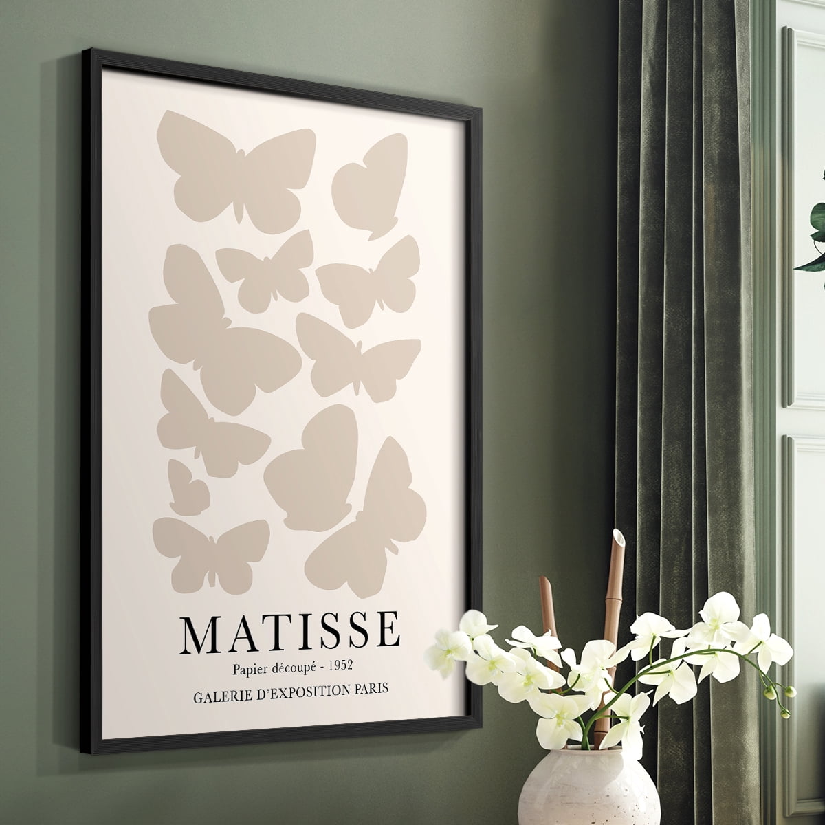 Matisse CCXII in Solid Wood 16 x 20 Framed Print