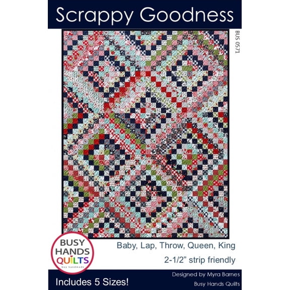 Scrappy Goodness Quilt Pattern