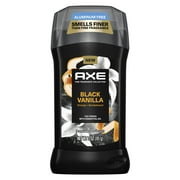 Axe Fine Fragrance Collection Black Vanilla with Orange + Sandalwood Essential Oils Deodorant Stick, 3 oz (4 Pack)