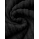 thumbnail image 5 of INSPIRAR CHIC Conjuntos de Pijamas de Punto Acanalado para Mujeres de 2 Piezas con Top de Manga Larga y Pantalones Ropa de Dormir Pjs Ropa de Estar en Casa L Negro, 5 of 5