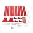 thumbnail image 2 of Guide Rail Joining Set, Aluminum Alloy Smooth Back Plate Anti Rust Wear Resistant Parallel Guide Rail System  for Circular Saw, 2 of 7