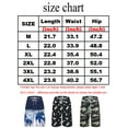 thumbnail image 4 of DODOING Men's Cargo Shorts Swim Trunks Beach Shorts Outdoor Beach Board Shorts Bathing Suit Beachwear With 3 pockets, 4 of 8