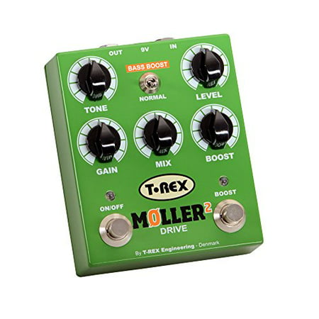 T-Rex Moller Overdrive with Clean Boost (Best Clean Overdrive Pedal)
