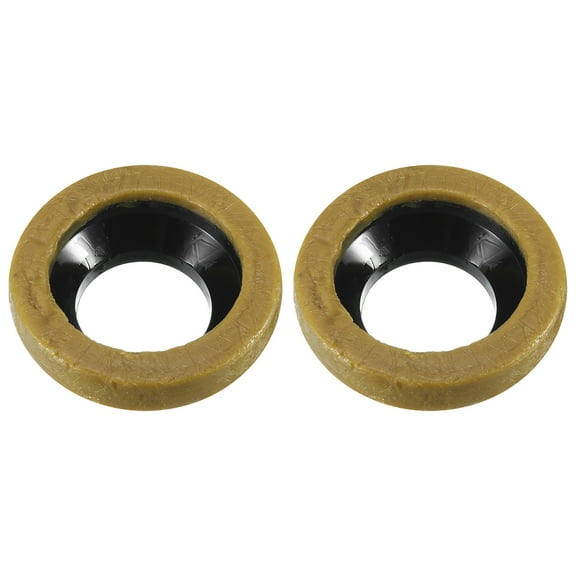 Toilet Wax Ring, 2 Pack Toilet Bowl Wax Ring Gasket Fits 3-inch Waste Line