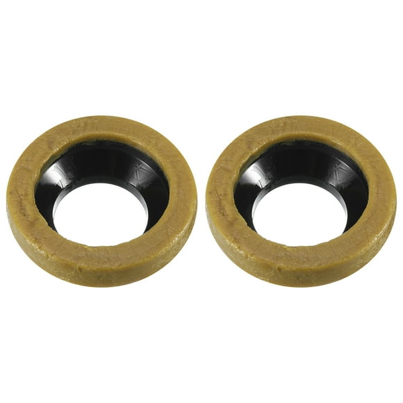 Unique Bargains Toilet Wax Ring, 2 Pack Toilet Bowl Wax Ring Gasket Fits 3-inch Waste Line