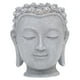 thumbnail image 1 of Maceta decorativa con forma de cabeza de Buda, organizador de regalos budista, figura para maceta de exterior Altura 112 cm, 1 of 8