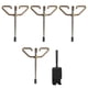 thumbnail image 5 of Anclajes para pesca en hielo Colamx 4 Piezas con adaptador de taladro, 5 of 8
