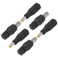 thumbnail image 1 of Adaptador de conectores DC Uxcell 3 Set DC 8mm hembra a 5.5mm x 2.5mm macho y DC 8mm macho a DC 5.5mm hembra para estación de energía, 1 of 7