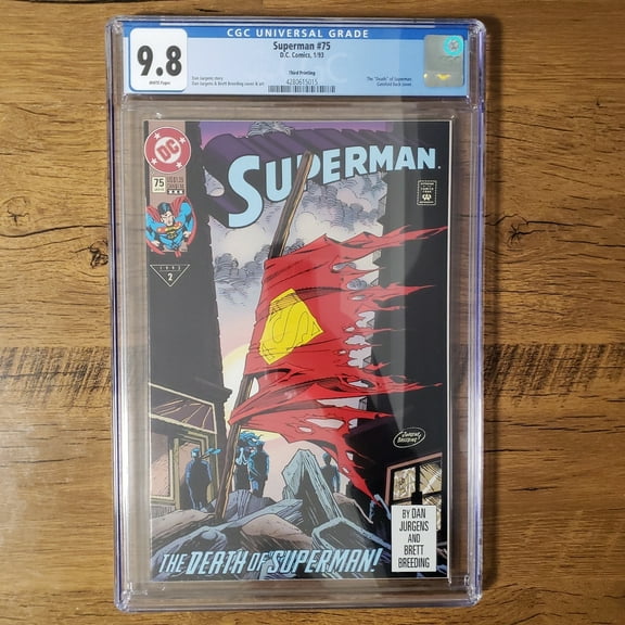 Superman #75 - CGC 9.8 Comic Book