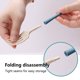 thumbnail image 4 of Teissuly Travel Utensil Set With Case, Whea-t Straw Reusable Spoon Straw Forks Tableware, Portable Cutlery Travel Picnic Camping Or Daily Use Teissuly WER202310231925, 4 of 7
