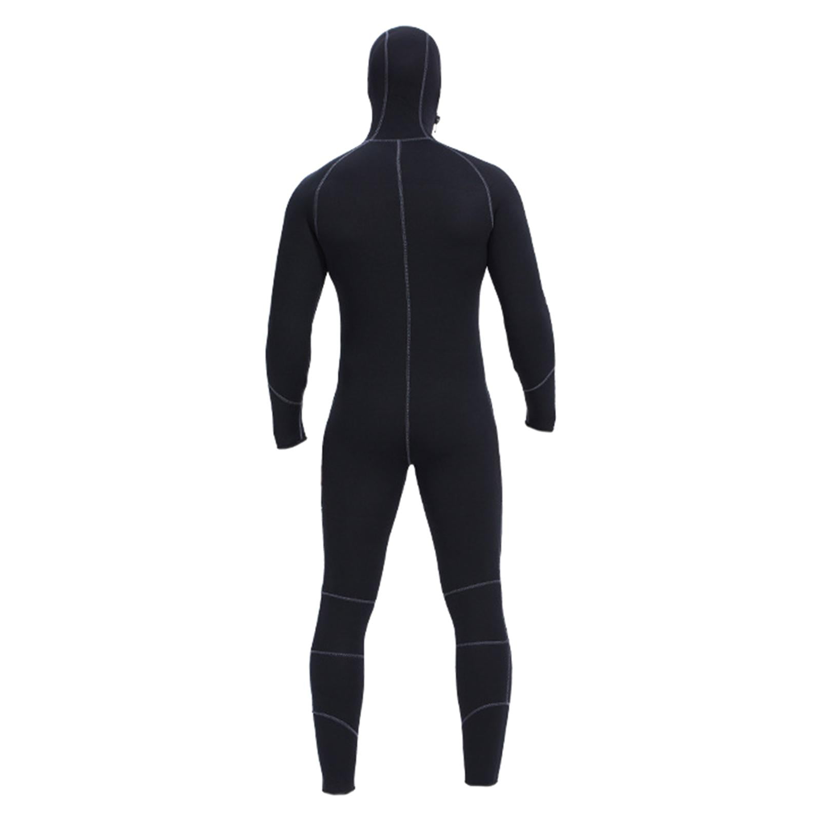 Mens Wetsuits Jumpsuit Full Body 5mm Neoprene Hooded Wet Suit Swimming Suit  for Water Sports Kayaking Snorkeling - AliExpress