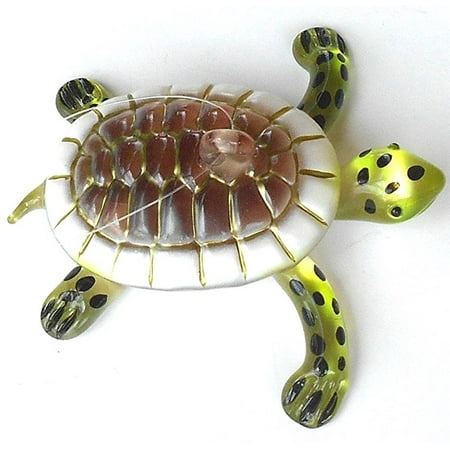 Blown Glass Hanging - Blown Glass Sea Turtle Hanging Ornament