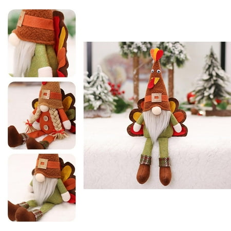 Handmade Thanksgiving Doll Set - Girl Figures with Feather Headbands