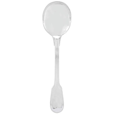 Christofle Silver Plated Chinon Cream Soup Spoon 0027-001