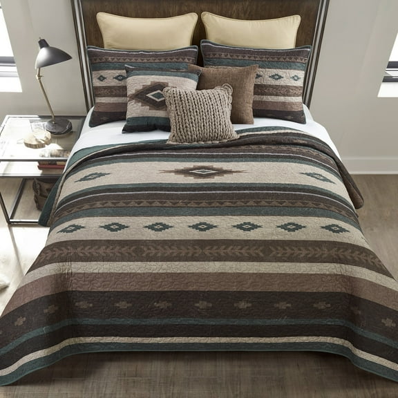 Donna Sharp Sierra Vista 3PC UCC Full/Queen Southwest Quilt Set