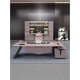 thumbnail image 3 of Light luxury creative desk, simple and modern, president's office, executive desk, table and chair My Lux Decor Round, 3 of 27
