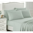 thumbnail image 2 of Sweet Home Collection 1500 Series Bed Sheets - Extra Soft Microfiber Deep Pocket 6pc Sheet Set - Mint, Full, 2 of 5