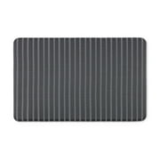 Mainstays Woven Stripe Kitchen Mat, Black, 20"W x 32"L, 1 Piece