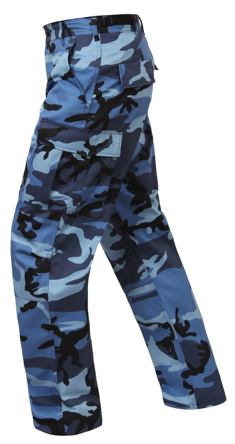 Blue Army Fatigues
