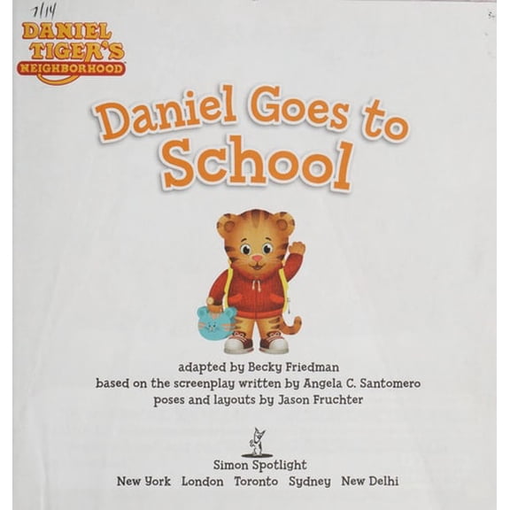 Pre-Owned Daniel Goes to School 9781481403184