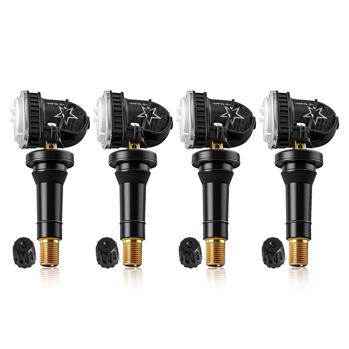 For Chevrolet Monte Carlo 2006–2007 OEM 13598771 TPMS Tire Pressure Monitor Sensor Set of 4