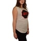 thumbnail image 2 of Camiseta sin mangas con logotipo de octágono para mujer de UFC, gris, extragrande, 2 of 3